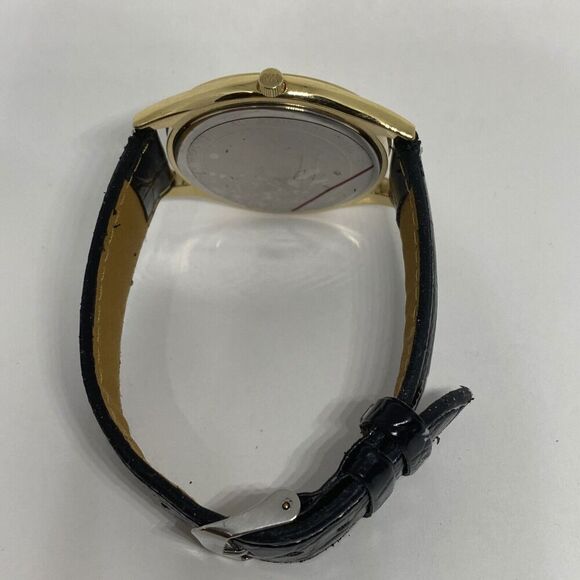 Michael Kors Runway MK3179 Women's Black Leather Analog Dial Quartz Watch XR736 - Picture 11 of 12